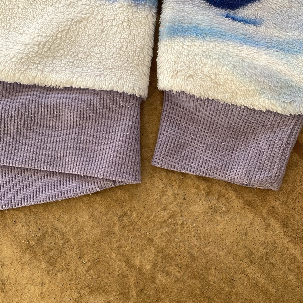 + DISNEY + Girls Olaf Fleece Top - Picture 7 of 8